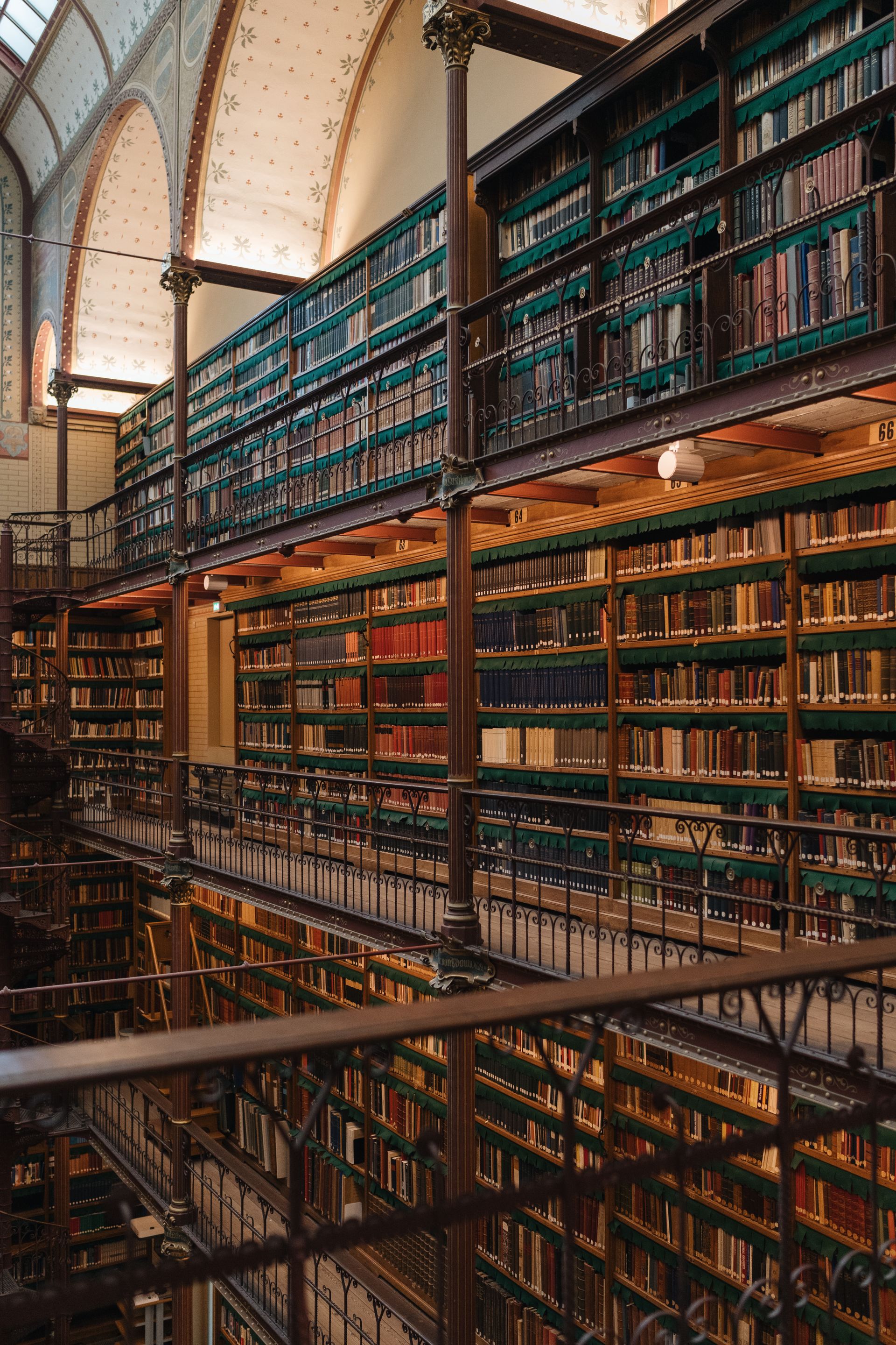 Grand library of legal volumes